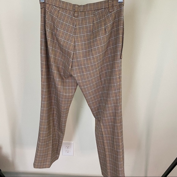 ZARA HOUNDSTOOTH Demi flare pants - Picture 12 of 14